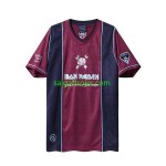 West Ham United Iron Maiden 2011 Fodboldtrøjer Retro Udebanesæt Kort ærmer